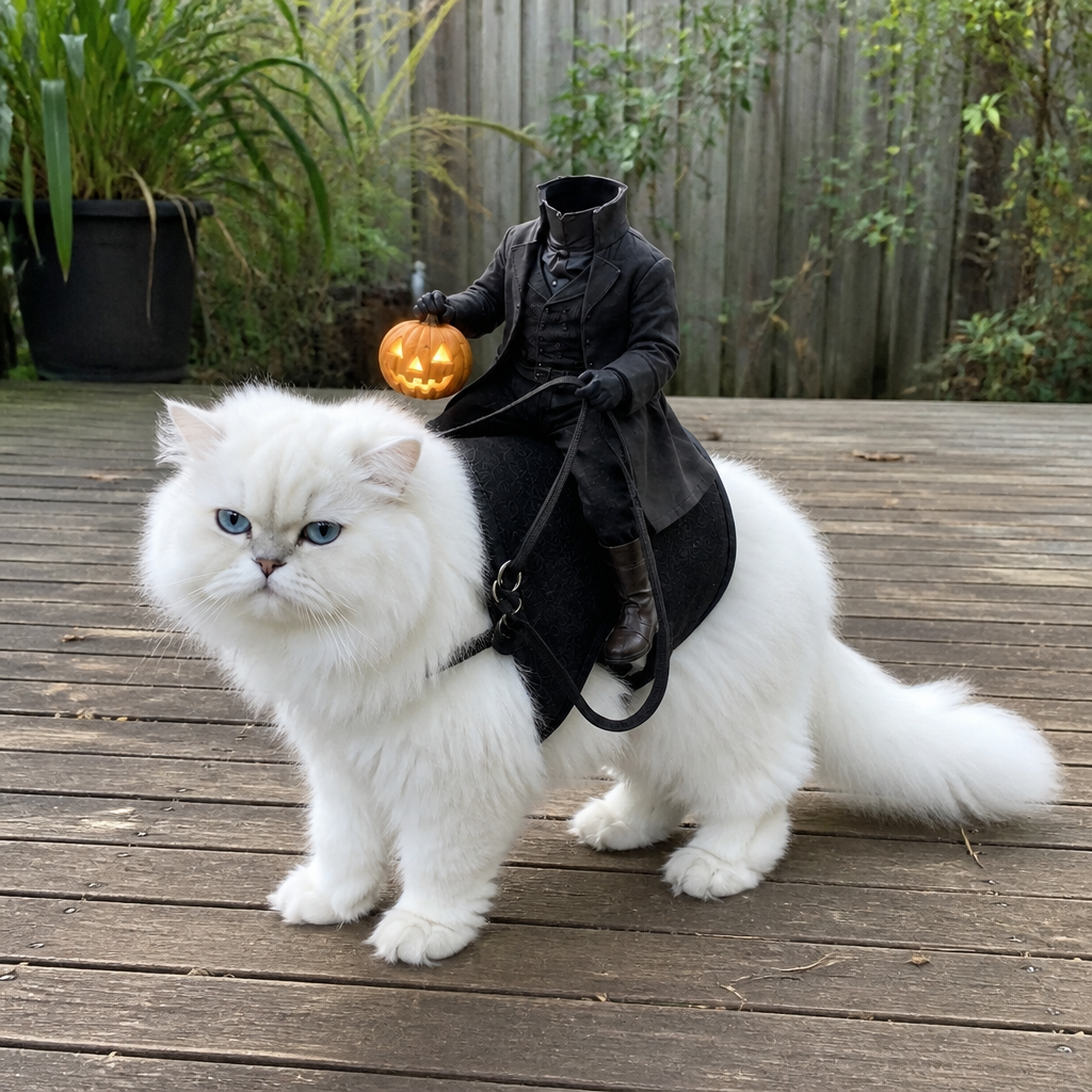 The Headless Horseman Rider™ Pet Costume