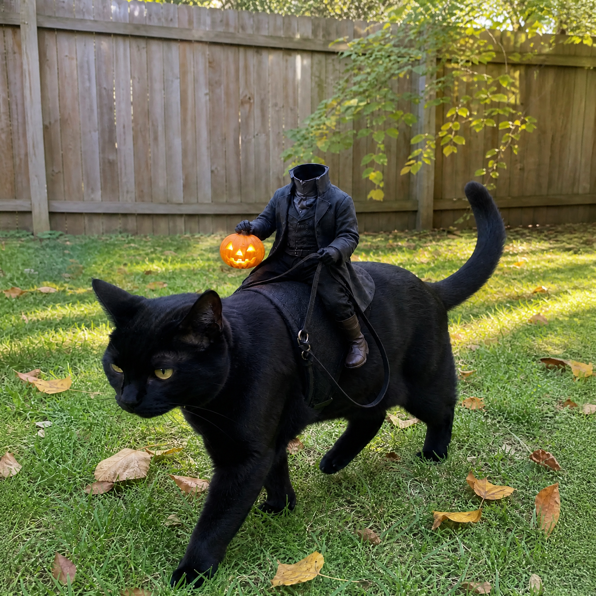 The Headless Horseman Rider™ Pet Costume